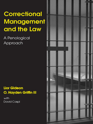 cover image of Correctional Management and the Law